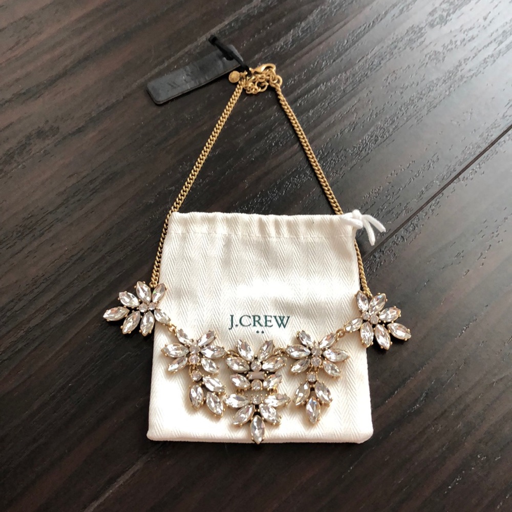 Jcrew Rhinestone Necklace
